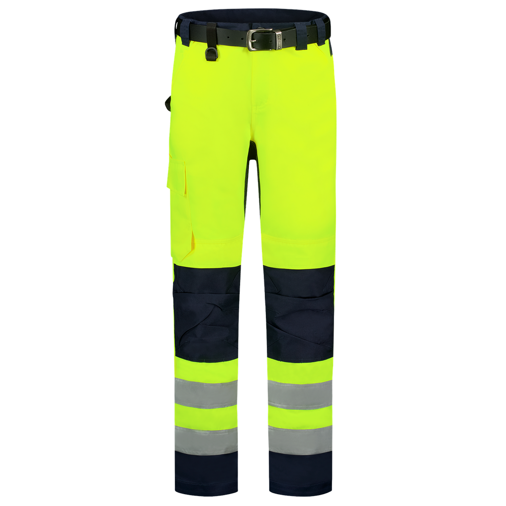 [503011FluoryellowInk21] Tricorp - Werkbroek High Vis Bicolor (21, FluoryellowInk)