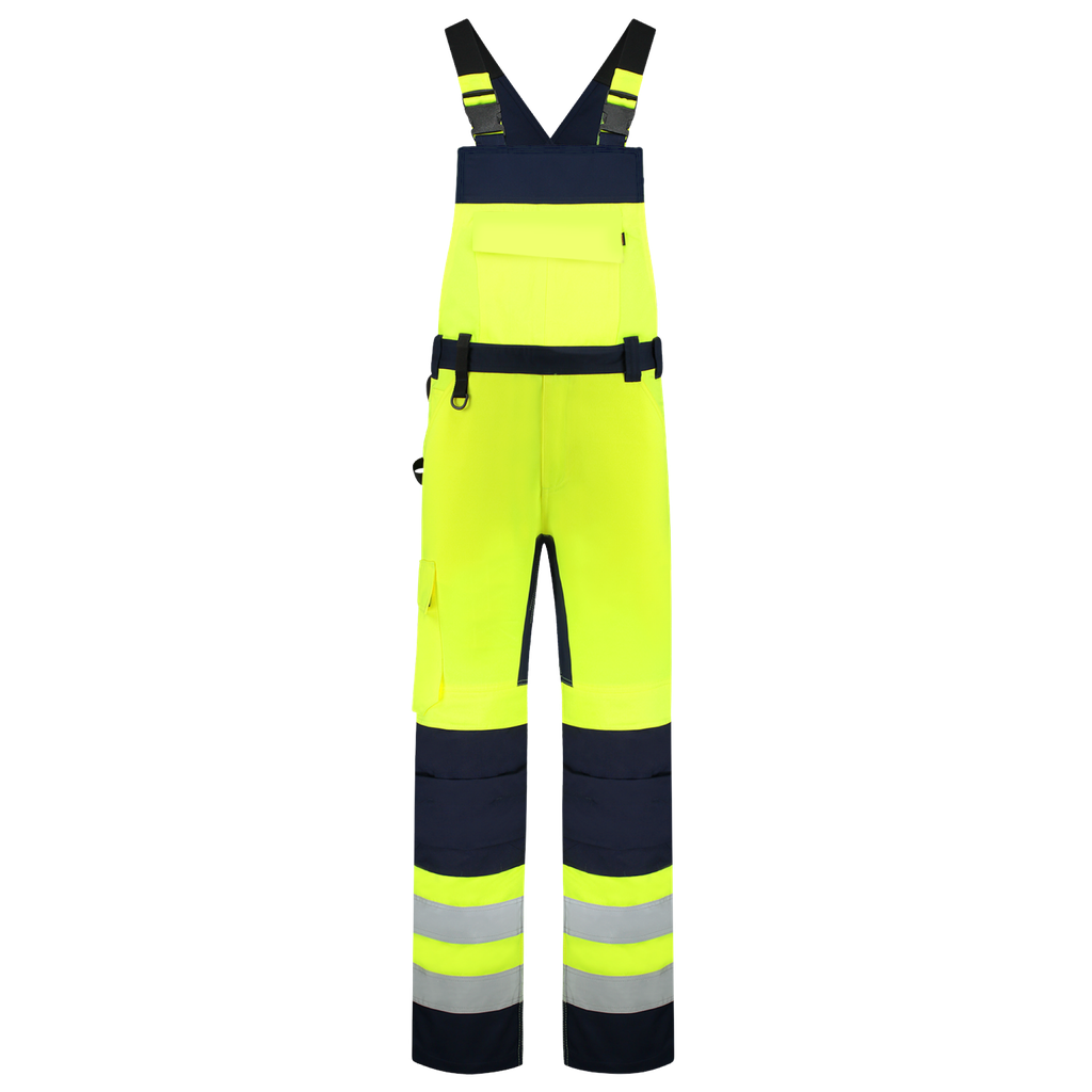 [753005FluoryellowInk42] Tricorp - Amerikaanse Overall High Vis Bicolor (42, FluoryellowInk)