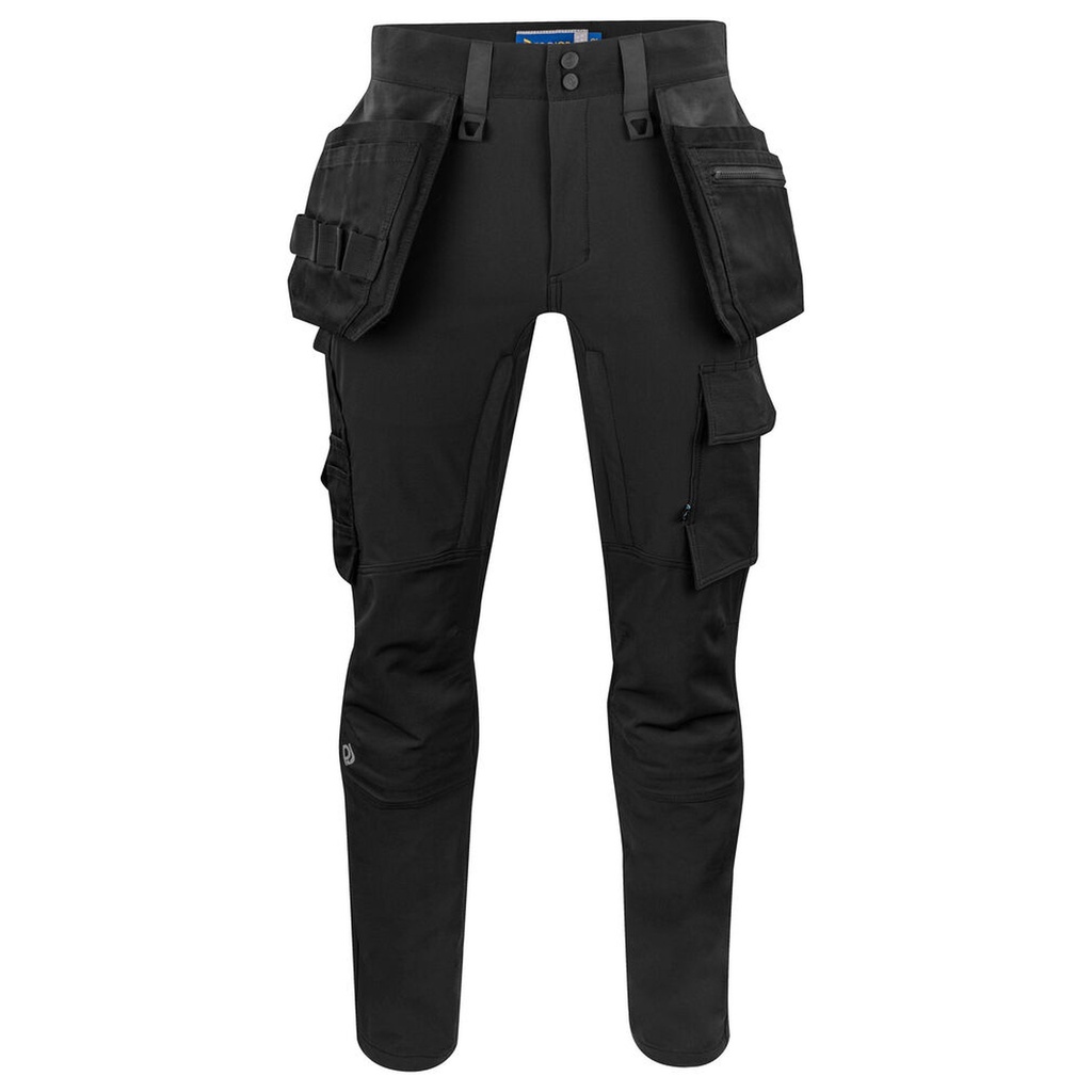 [645559-99-84] Projob - 5559 Stretchbroek Met Kniezakken En Spijkerzakken, En 37,5™ Technologie (D84)