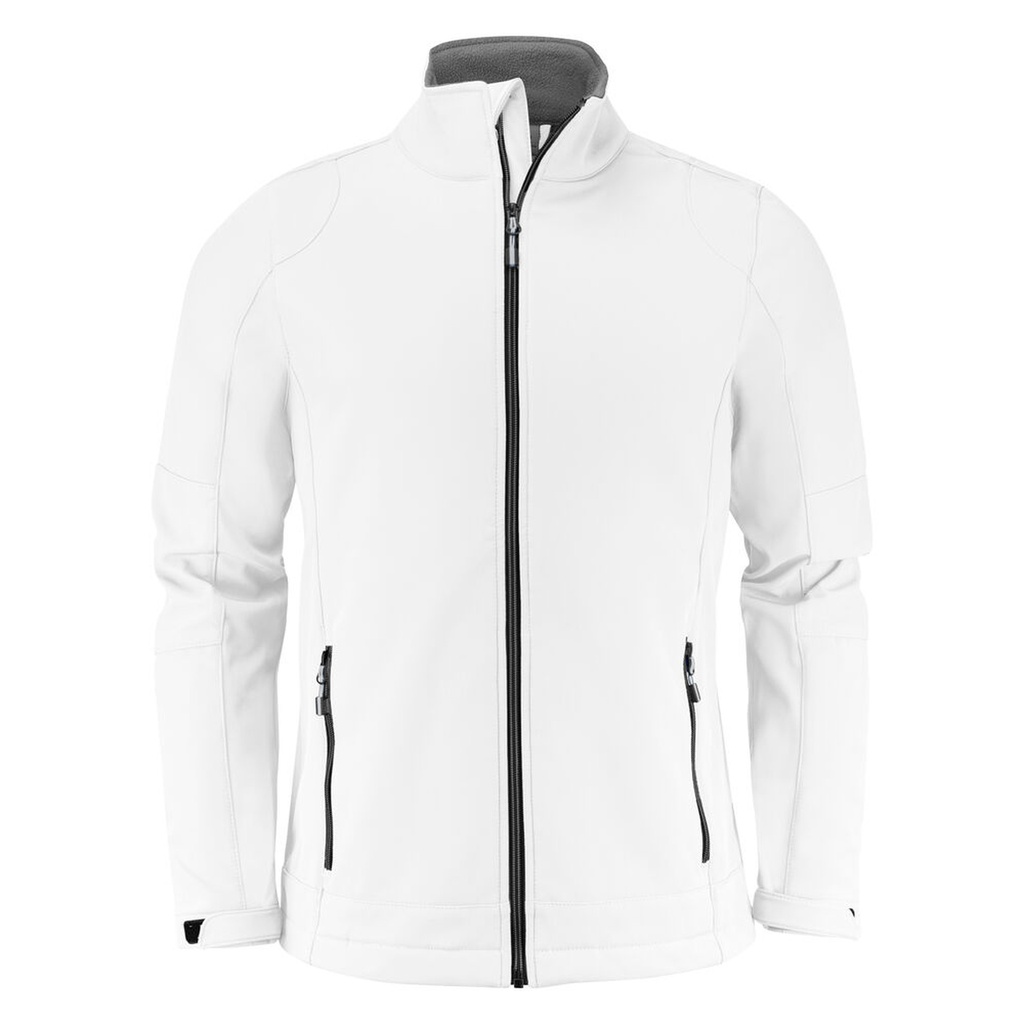 [2261044-100-4] Printer - Trial Softshell Jas Heren (S, Wit)