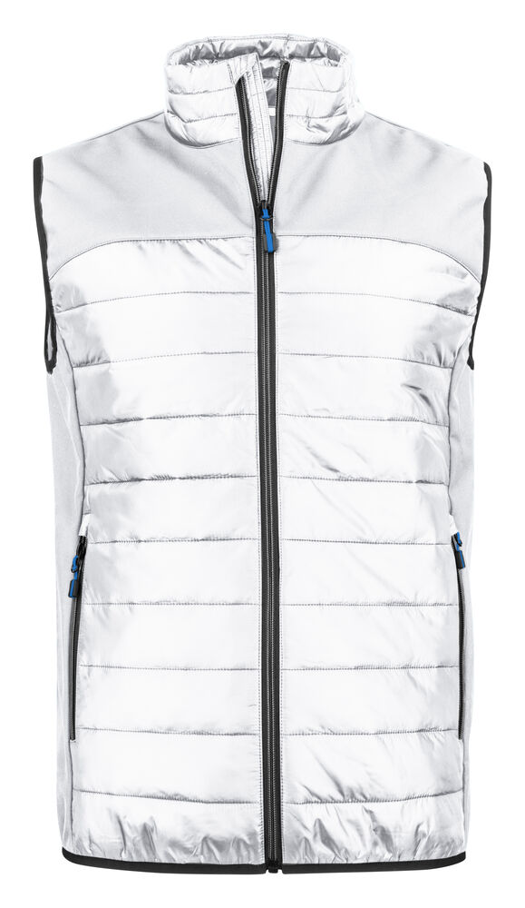 [2261063-100-4] Printer - Expedition Bodywarmer Heren (S, Wit)