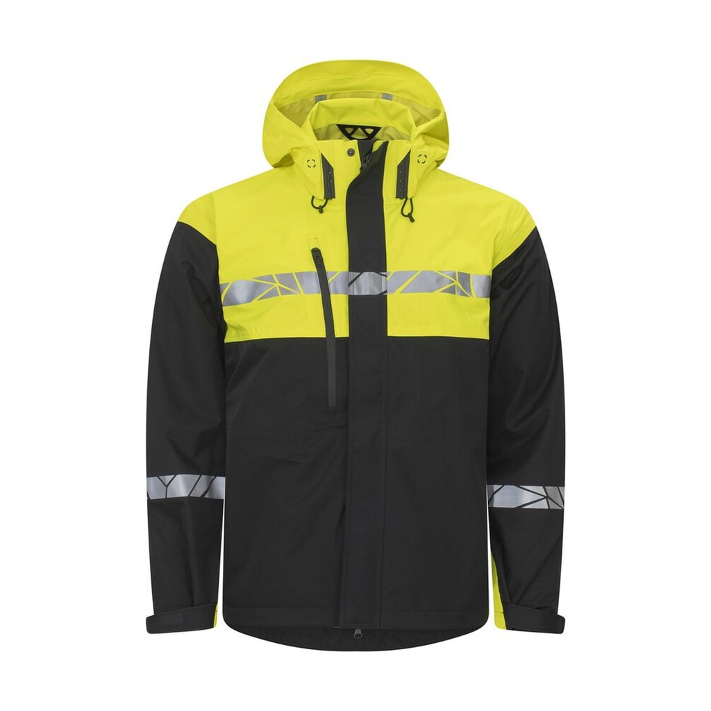 [647414-9910-3] Projob - 7414 Shelljas (XS, Zwart/geel)