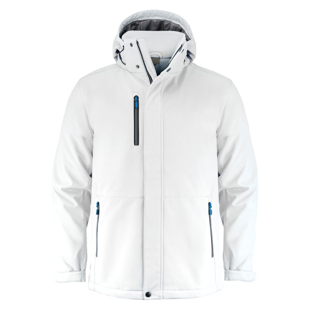[2261069-100-4] Printer - Overlanding Softshell Jas Heren (S, Wit)