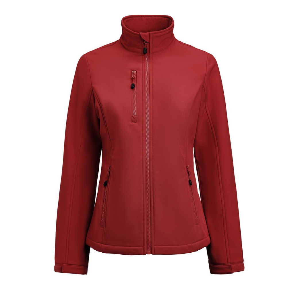 [2261074-400-3] Printer - Airwalk Softshell Jas Dames (XS, Rood)