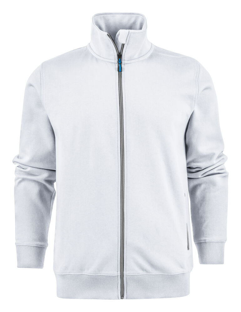 [2262054-100-4] Printer - Javelin Rsx Sweater Volledige Rits Heren (S, Wit)