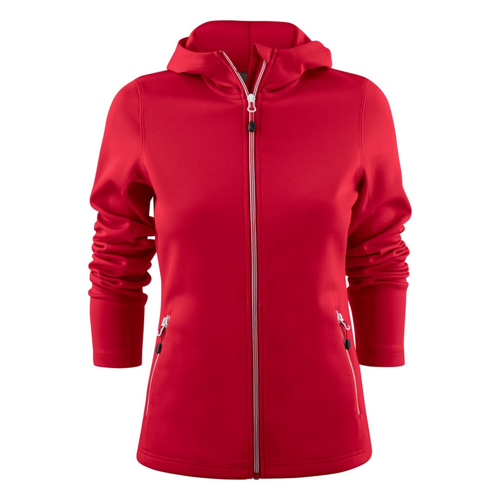 [2262057-400-3] Printer - Layback Hoodie Dames (XS, Rood)