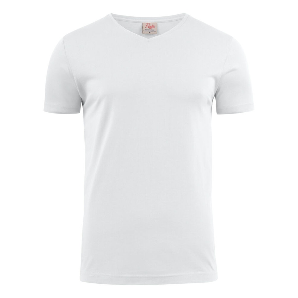 Printer - Heavy V-Neck T-Shirt Heren