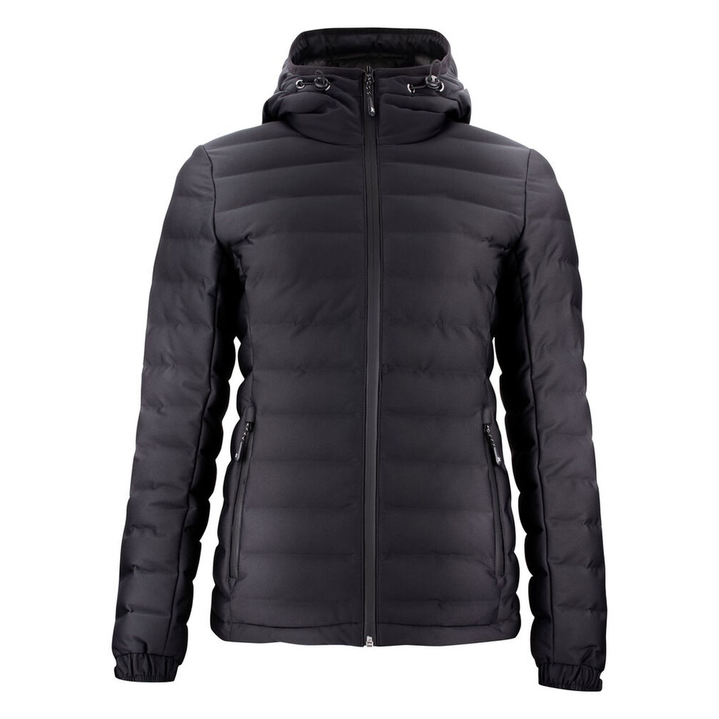 [2121041-900-3] James Harvest - Woodlake Heights Winterjas Dames (XS, Zwart)
