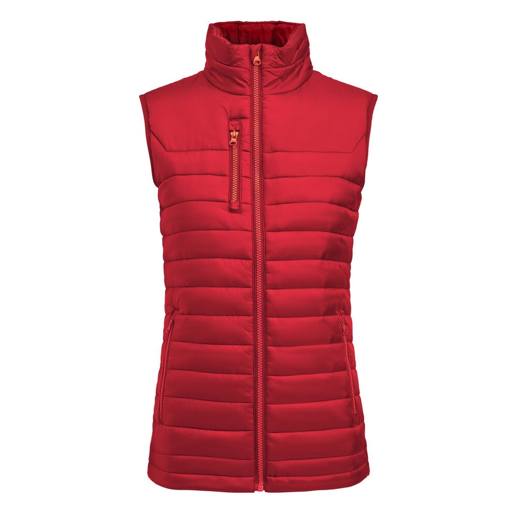 [2121053-400-3] James Harvest - Meadows Vest Bodywarmer Dames (XS, Rood)