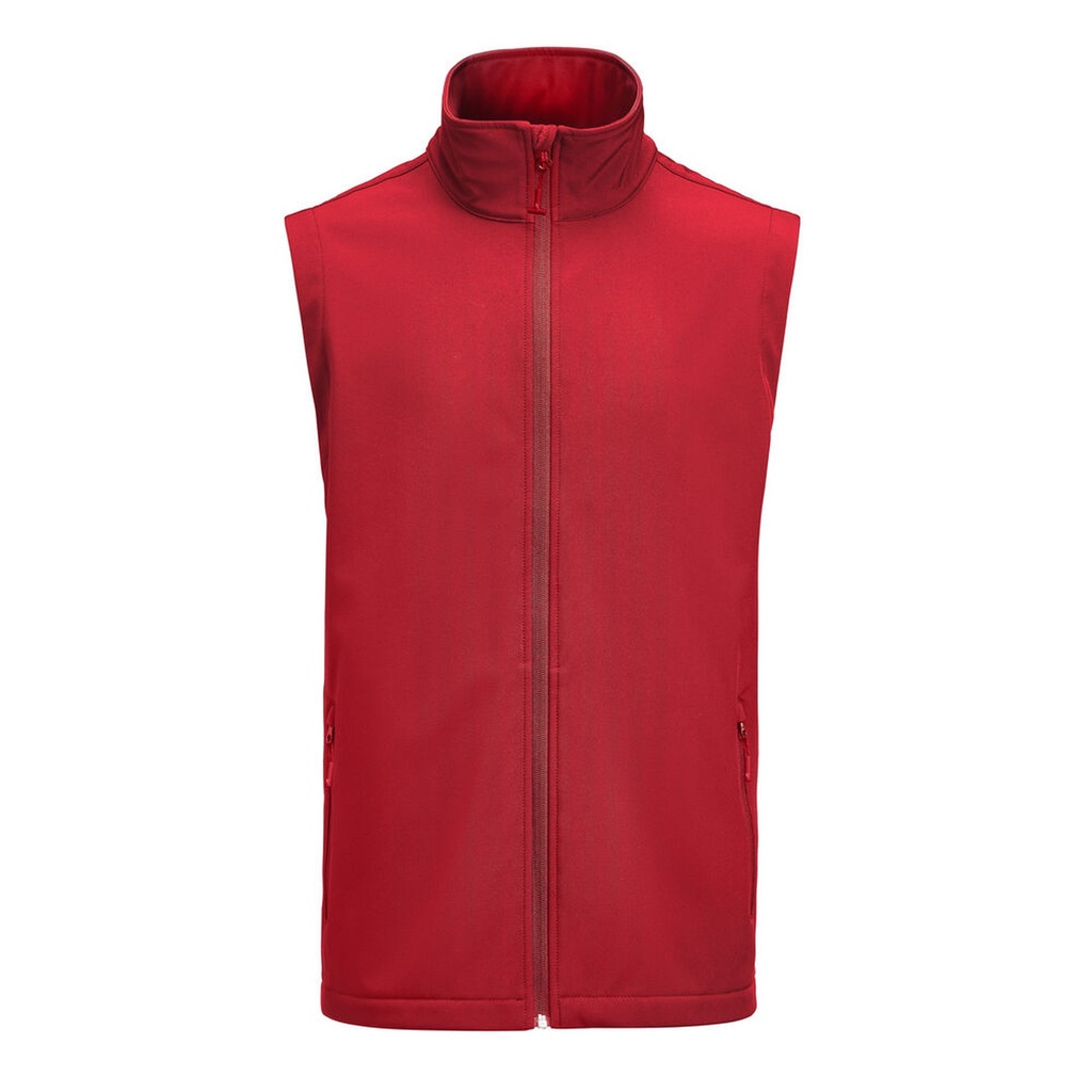[2131044-400-4] James Harvest - Valley Vest Bodywarmer Heren (S, Rood)