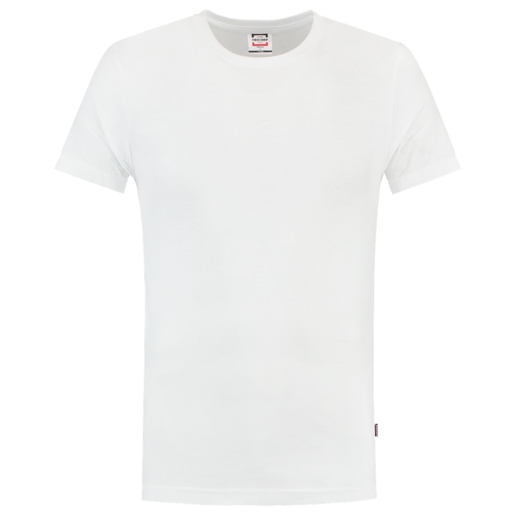[101004WhiteXS] Tricorp - T-shirt Fitted (XS, Wit)