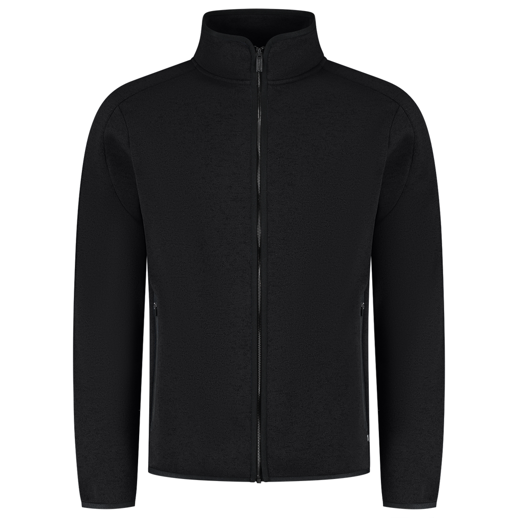 [306116BlackXS] Tricorp - Knitted Fleecejack Redefined (XS, Black)