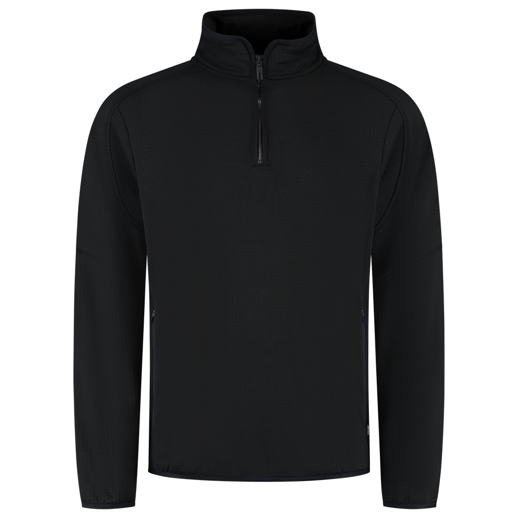 [306118BlackXS] Tricorp - Technical Fleecejack 1/4 Zip Redefined (XS, Black)