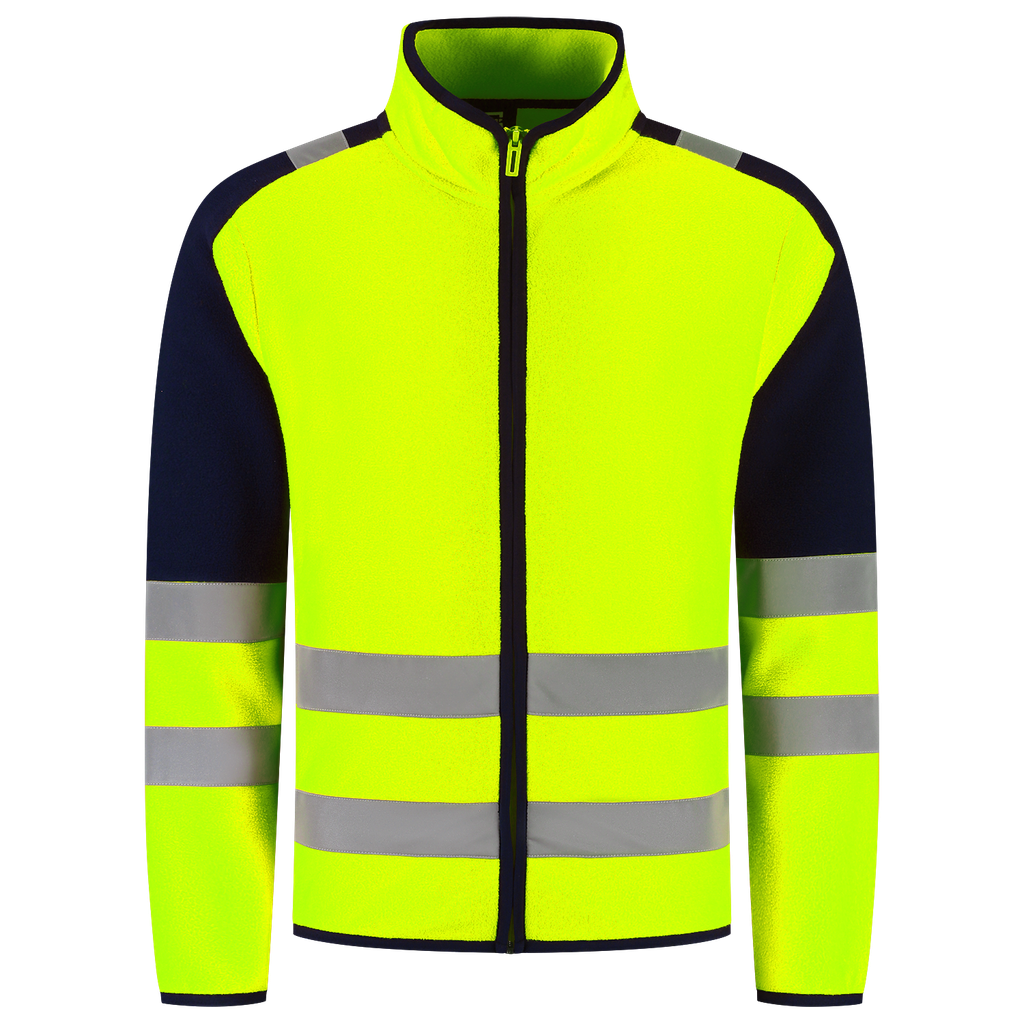 [306120FluoryellowInkXS] Tricorp - Fleecejack High Vis Redefined (XS, FluoryellowInk)