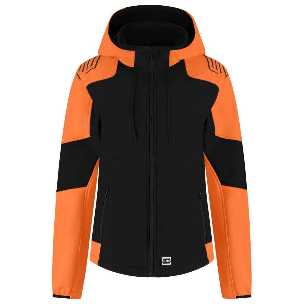 Tricorp - Softshell Capuchon Bicolor Redefined Dames