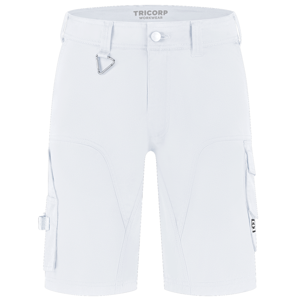 [506112White42] Tricorp - Werkbroek Functional Stretch Redefined Kort (42, Wit)