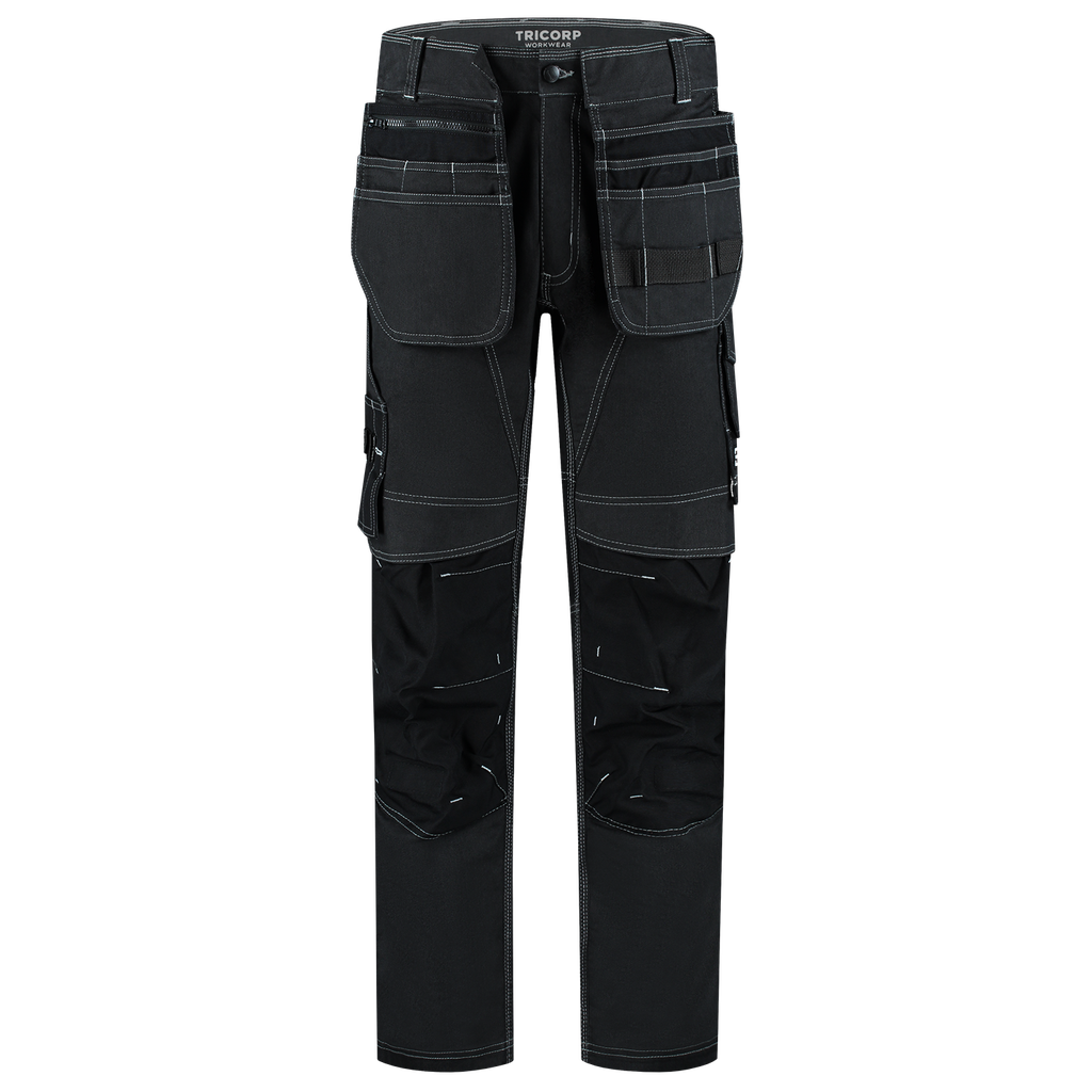 [506122Black21] Tricorp - Jeans Werkbroek Functional Stretch Redefined Tool Pockets (21, Black)