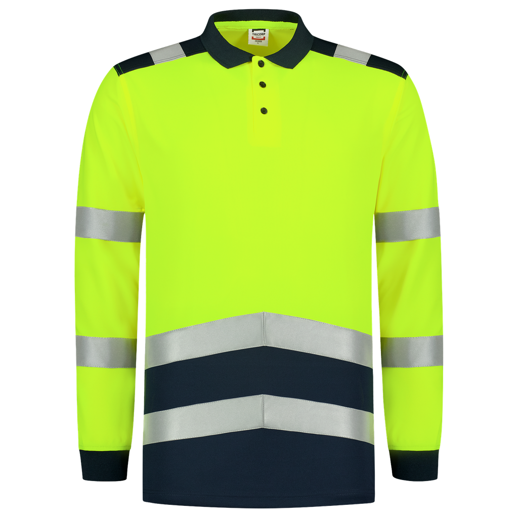 Tricorp - Poloshirt High Vis Bicolor Lange Mouw