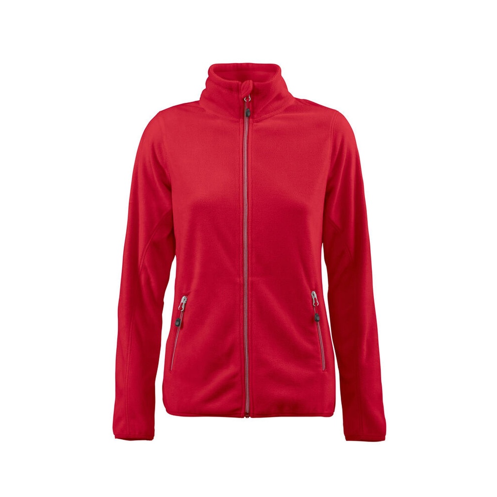 [2261509-400-3] Printer - Twohand  Fleece Jas Dames (XS, Rood)
