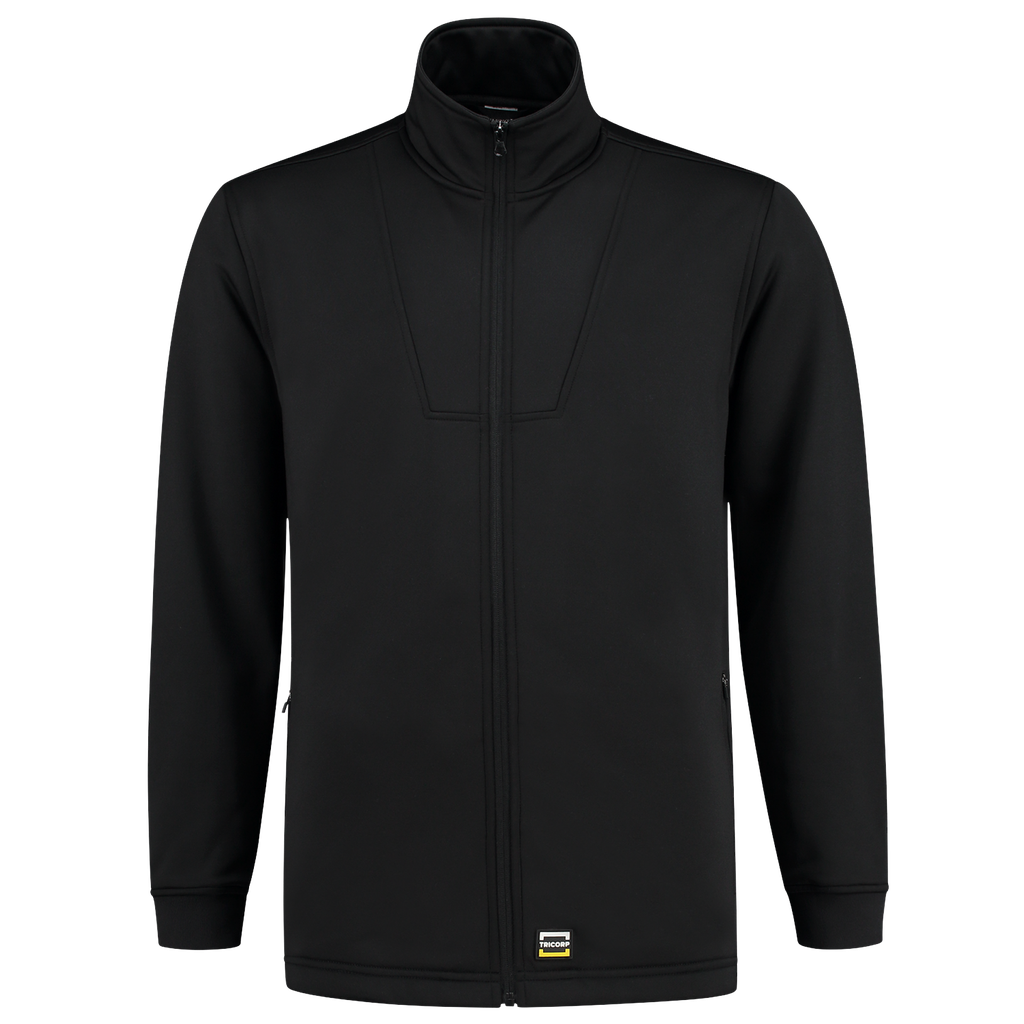 [302010BlackXS] Tricorp - Fleece Vest Interlock (XS, Black)