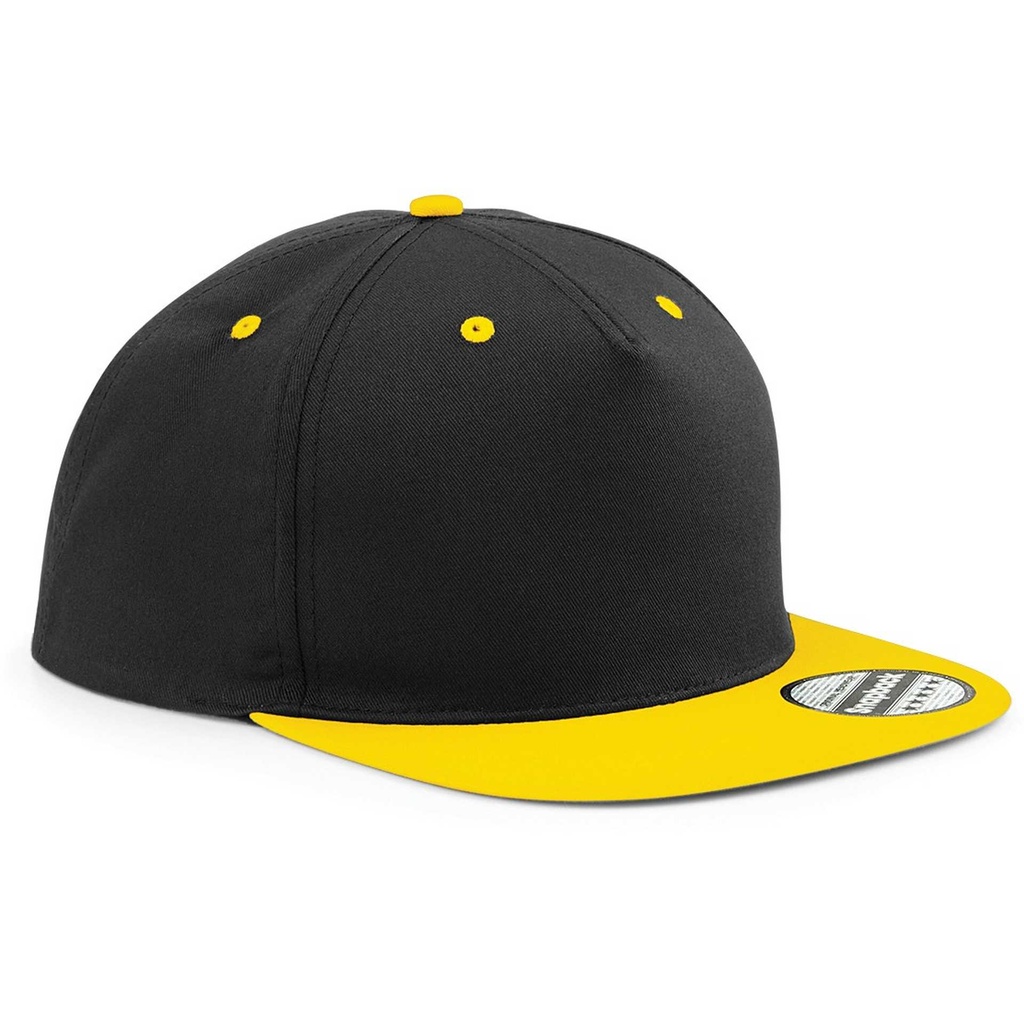 Beechfield - 5 Panel Contrast Snapback Cap