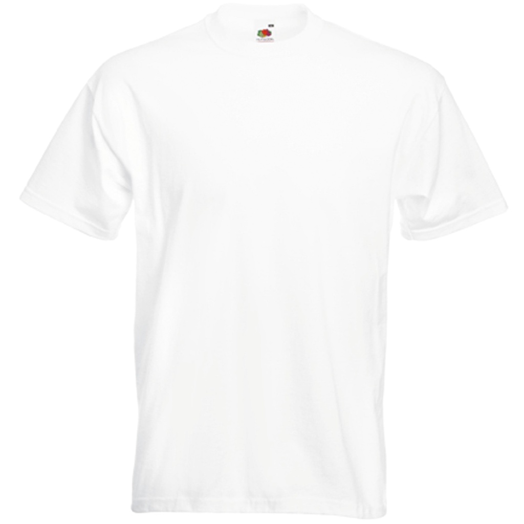 [SC61044_7279_7274] Fruit of the Loom - Super Premium T (61-044-0) (S, Wit)